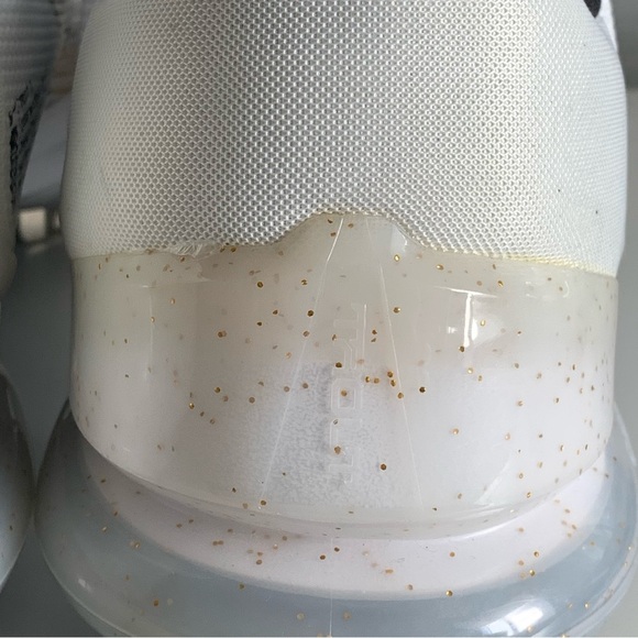 Nike Mens Force Zoom Trout 7 Pro White Gold 13 Baseball Metal Cleats CQ7224-106 - Picture 6 of 15